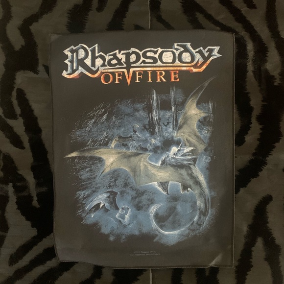 2/$25 - Rhapsody of Fire Backpatch - Picture 1 of 4